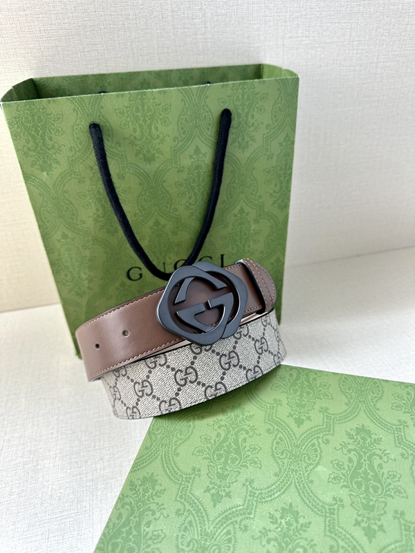 グッチベルト激安角部分ディテール